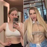 Meghan Trainor shares before and after getting a boob job
